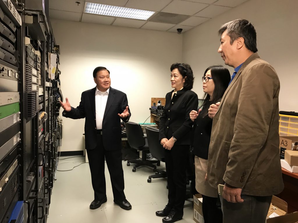 GDTV News Radio & TV Delegation Visit Chinese Media