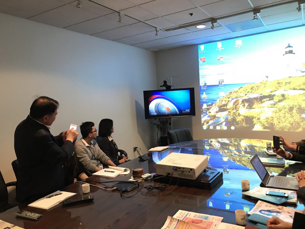 GDTV News Radio & TV Delegation Visit Chinese Media R&C Media Group Inc